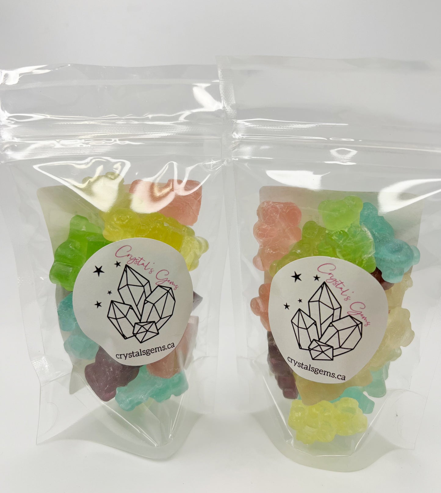 Assorted rainbow bears