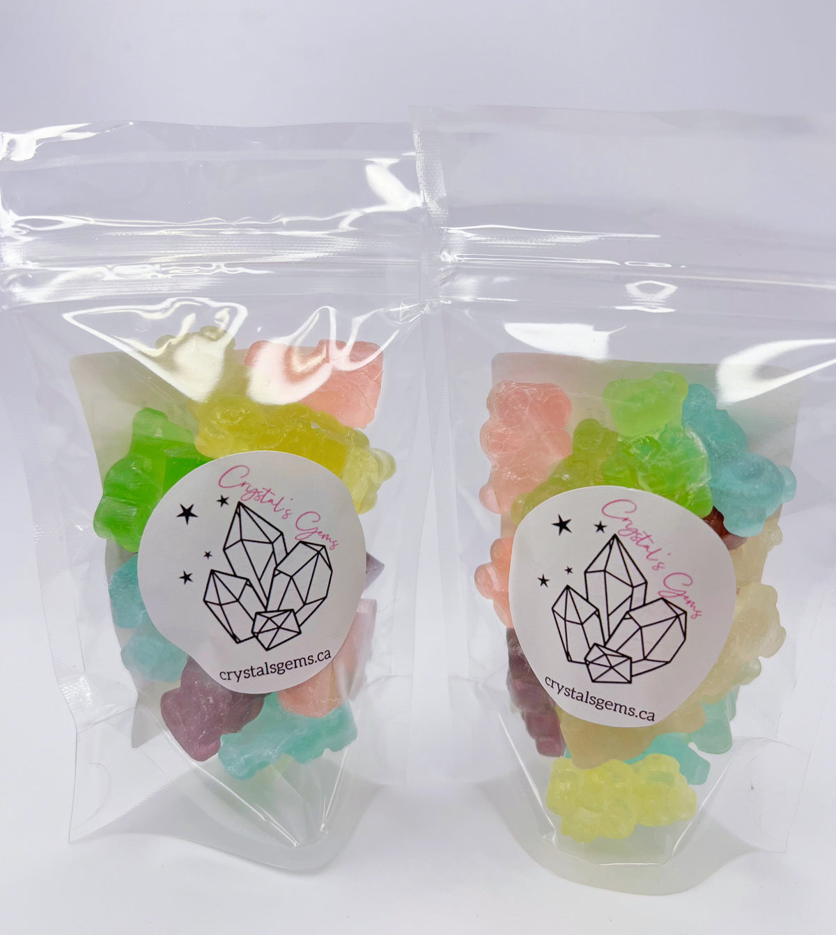 Assorted rainbow bears